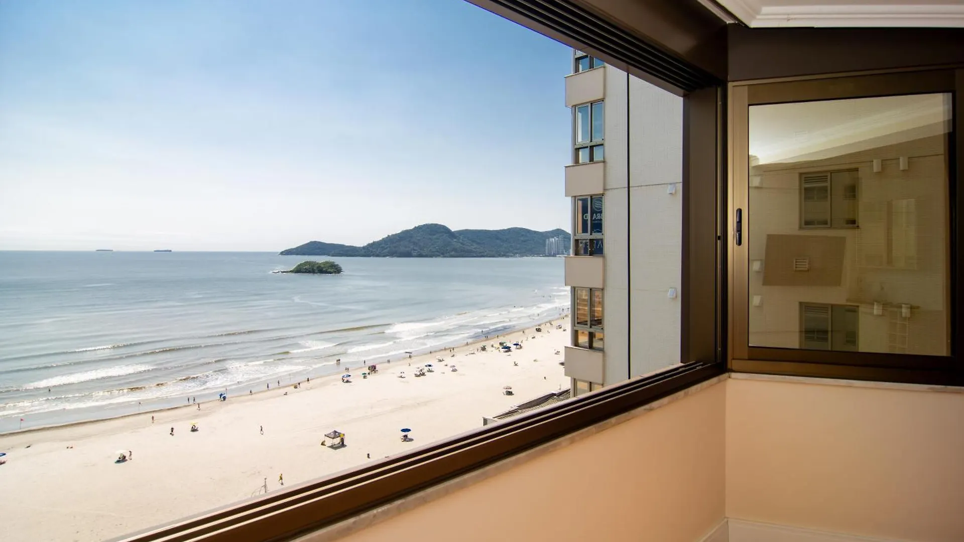 דירות Balneário Camboriú Vista Mar Na Av. Atlantica, Wi-Fi E Garagem Tx9939 ברזיל