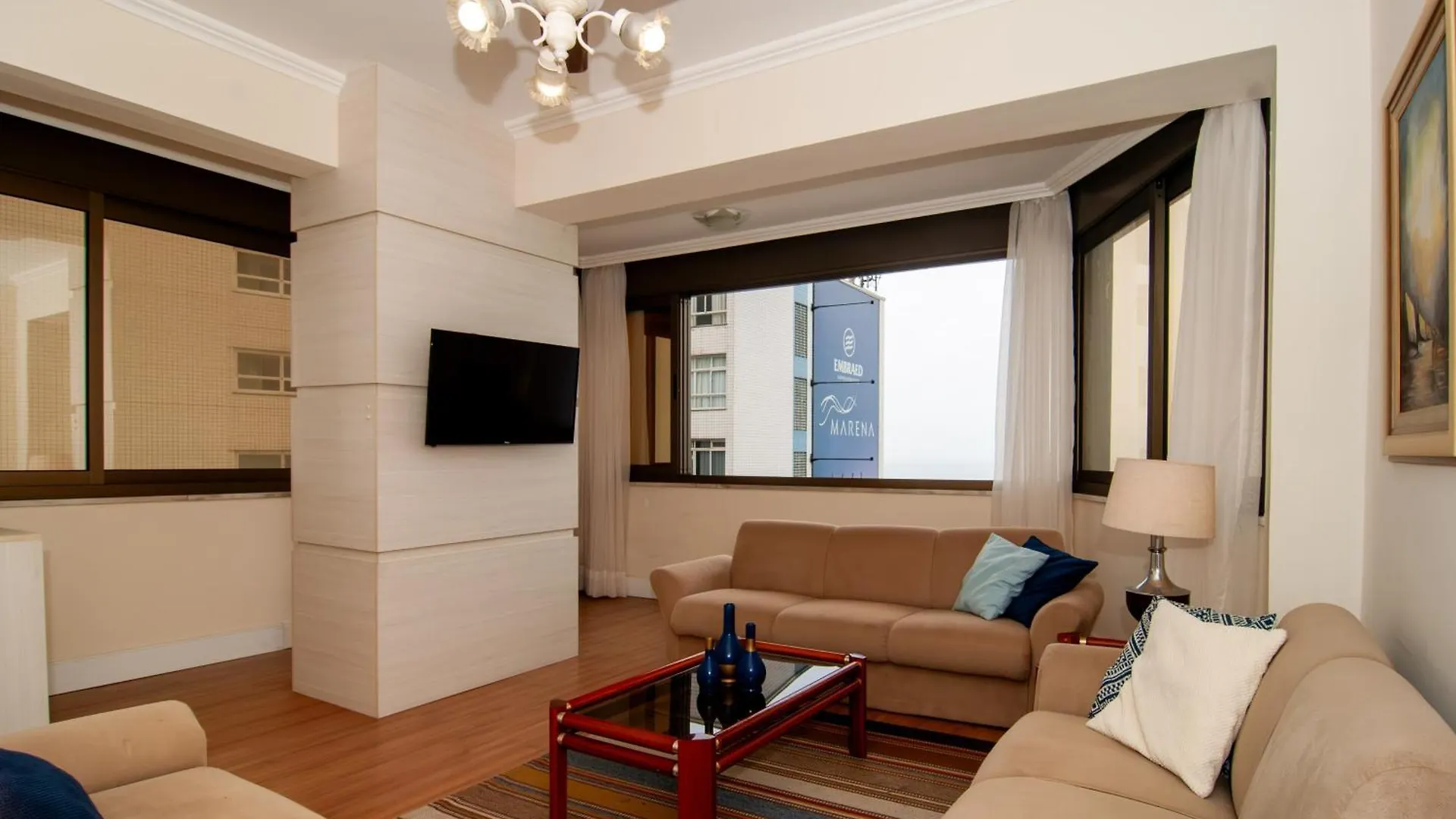 דירות Balneário Camboriú Vista Mar Na Av. Atlantica, Wi-Fi E Garagem Tx9939 0*,  ברזיל